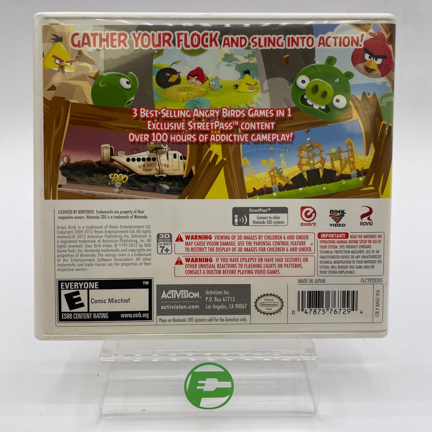 Angry Birds Trilogy (Nintendo 3DS, 2012)