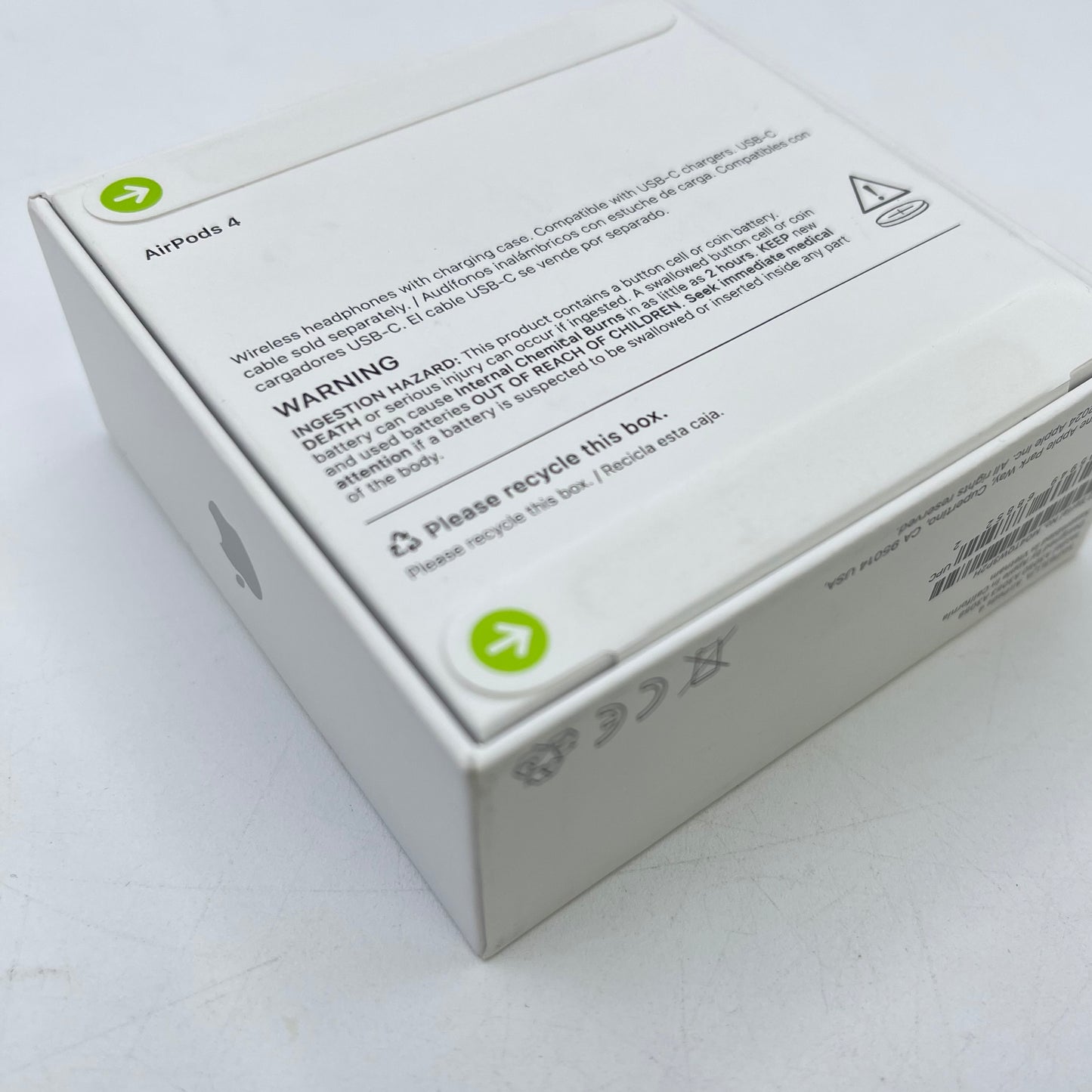 New Apple AirPods 4th Gen with Charging Case MXP63LL/A