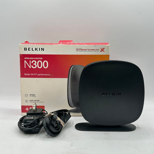 Used BELKIN N300 Wireless N Router Wireless Router F9K1002V2