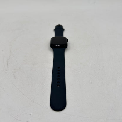 Unlocked Apple Watch SE 3 44MM Midnight Aluminum Black Sport Band MEPJ4LW/A