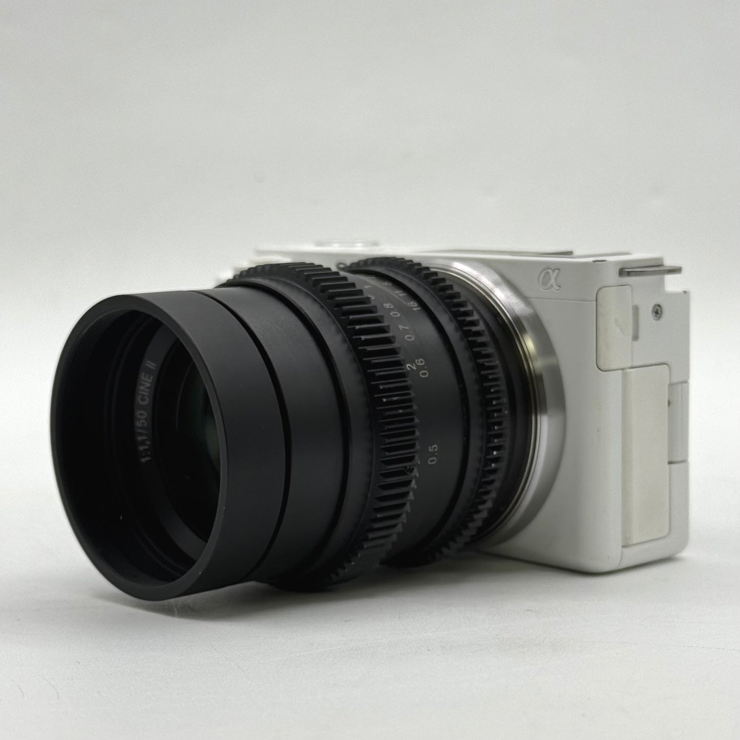 Sony ZV-E10 24.2MP Mirrorless Interchangeable Lens Camera With SLR Magic 50mm Lens