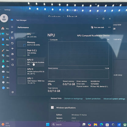 Asus ROG GA403 14" Ryzen 9 270 4.0GHz 16GB RAM 1TB SSD GeForce RTX 5060