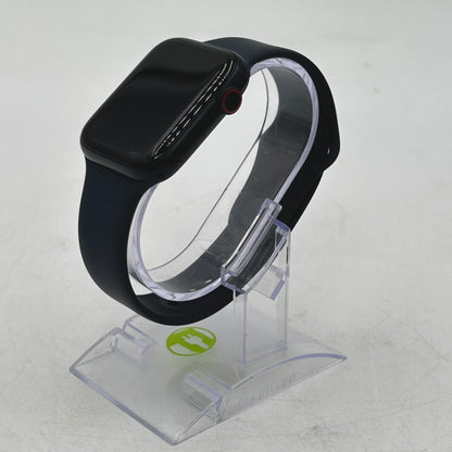 Unlocked Apple Watch SE 2nd Gen 44MM Black Aluminum Gray Sport Loop MXG23LL/A