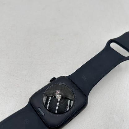 Unlocked Apple Watch SE 2nd Gen 44MM Midnight Aluminum Sport Band MXG23LL/A