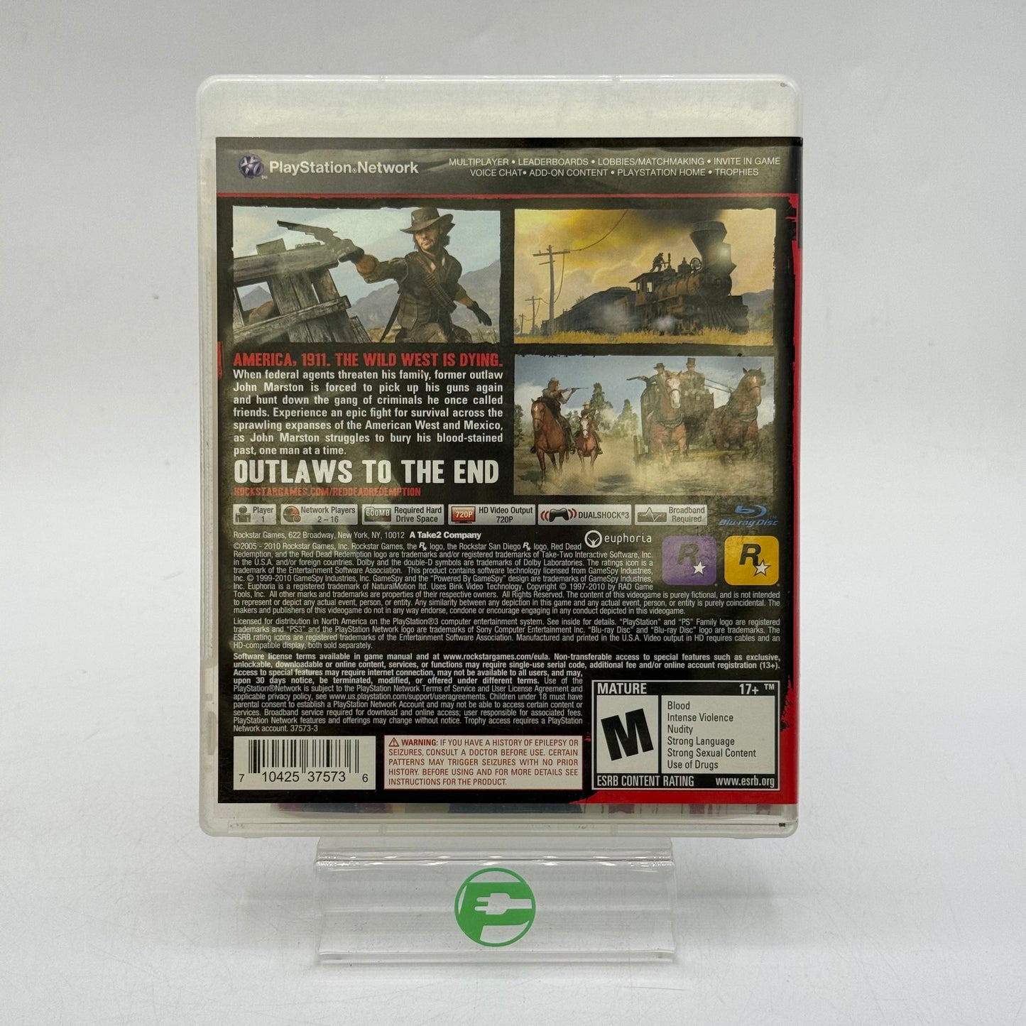 Red Dead Redemption (Sony PlayStation 3 PS3, 2010)
