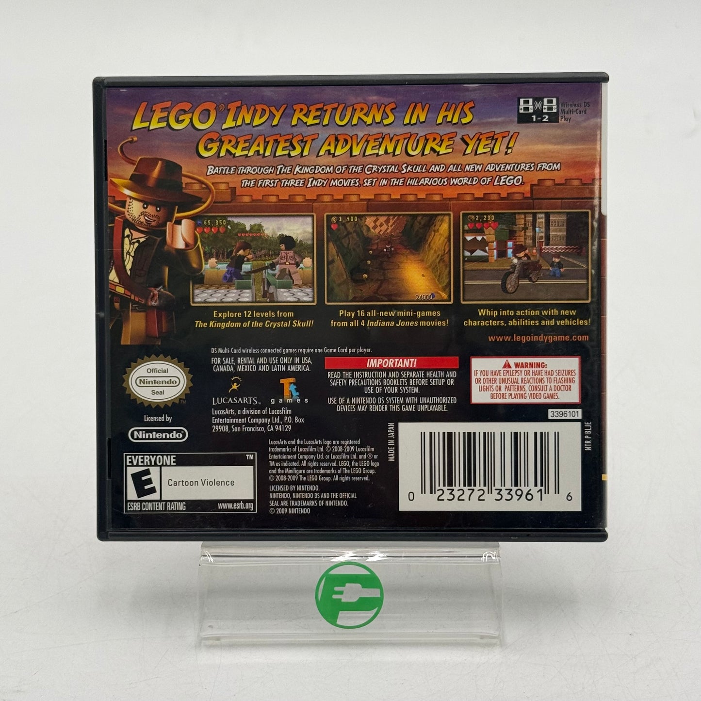 Lego Indiana Jones 2 (Nintendo DS, 2009)