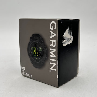 New Garmin Instinct 3 45mm GPS Smartwatch 010-02936-00