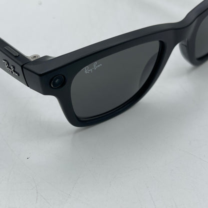 Ray-Ban Meta Wayfarer Gen 1 Matte Black Polarized RW4006 601ST3 AI Smart Glasses