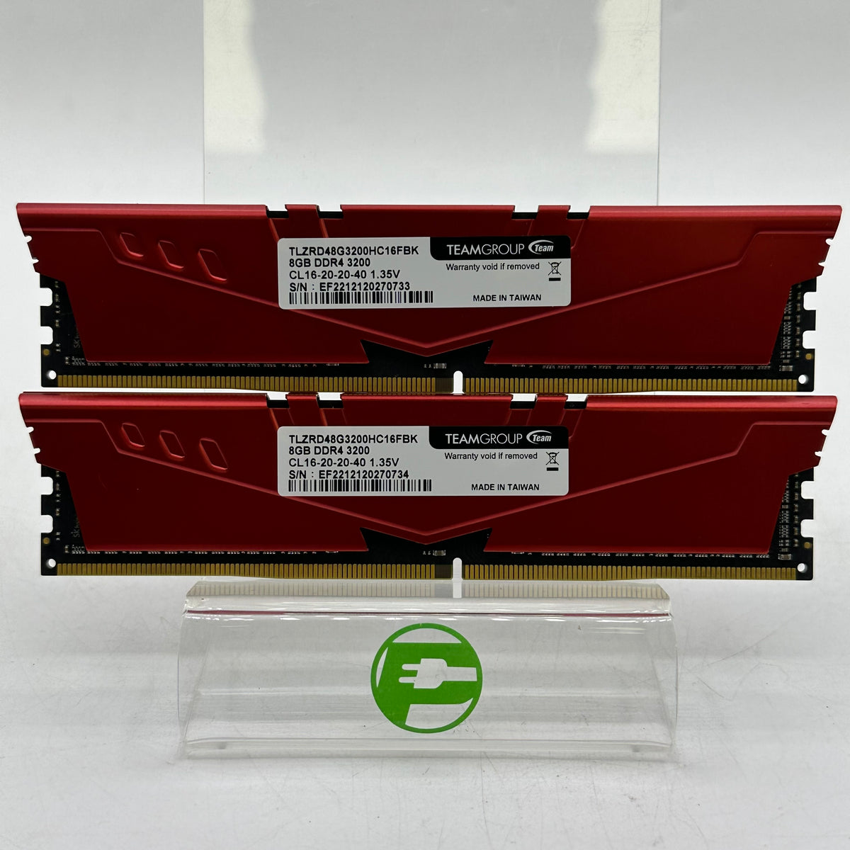 TeamGroup T-Force Vulcan 16GB (2x8GB) RAM DDR4 3200MHz TLZRD48G3200HC16FBK