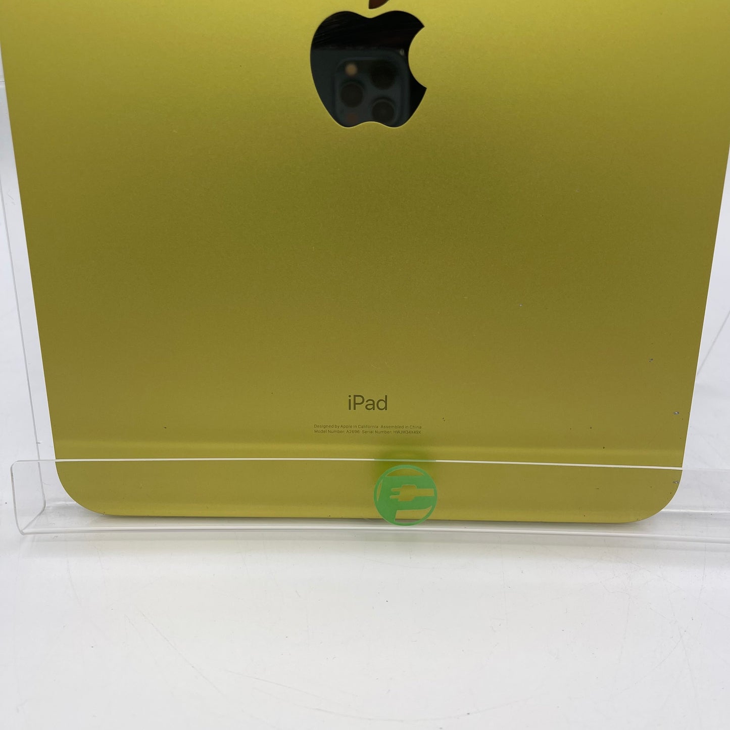WiFi Only Apple iPad 10th Gen 64GB Yellow MPQ23LL/A