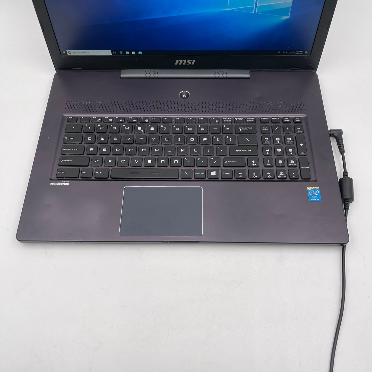 Broken MSI MS-1771 i7-4700HQ 2.4GHz 16GB RAM 128GB SSD 750GB HDD GTX 765M Bad Battery