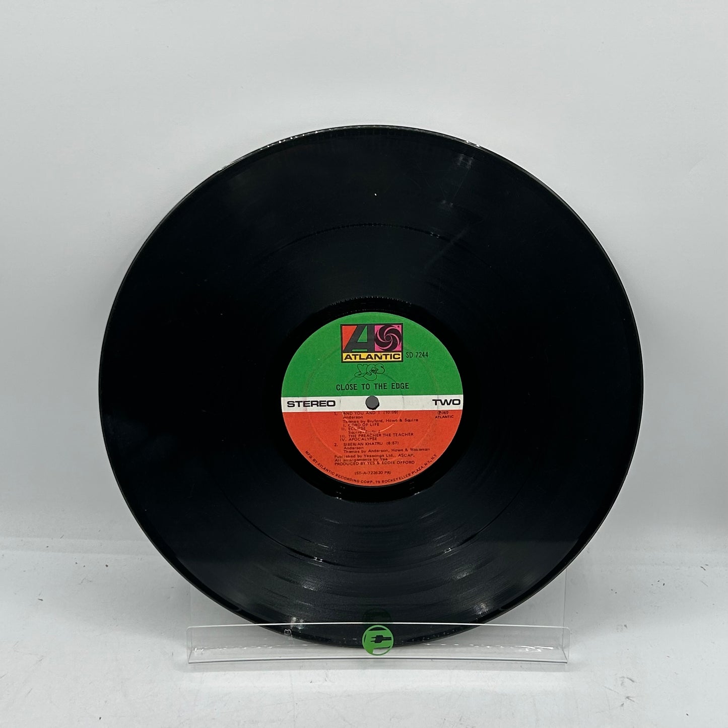 Atlantic Recording Corporation, Close To The Edge Vinyl