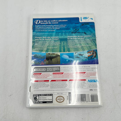 Lot of 2 Nintendo Wii Games (Endless Ocean Ble World/Game Party 3 19 Hit Games)