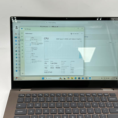 Dell Inspiron 7405 14" Ryzen 5 4500U 2.3GHz 8GB RAM 256GB SSD