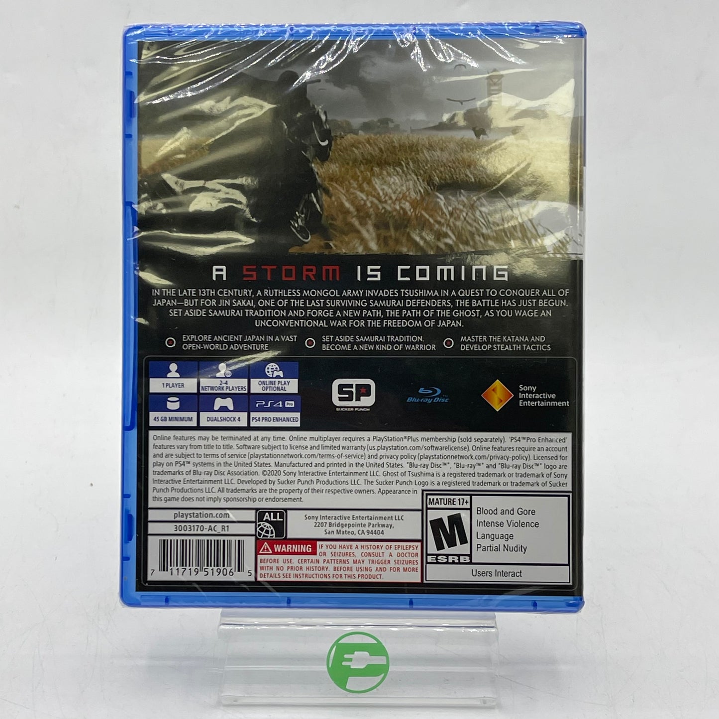 New Ghost of Tsushima (Sony PlayStation 4 PS4, 2020)
