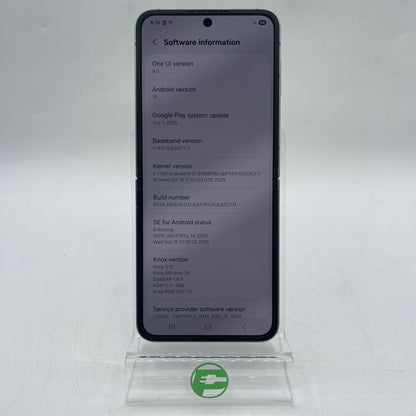 Unlocked Samsung Galaxy Z Flip6 12GB RAM 512GB SM-F741U1 Silver Shadow