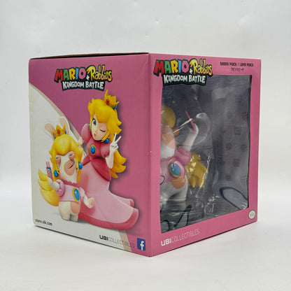 New UBI Collectibles Mario+Rabids Kingdom Battle Rabid Peach Collectible Toy