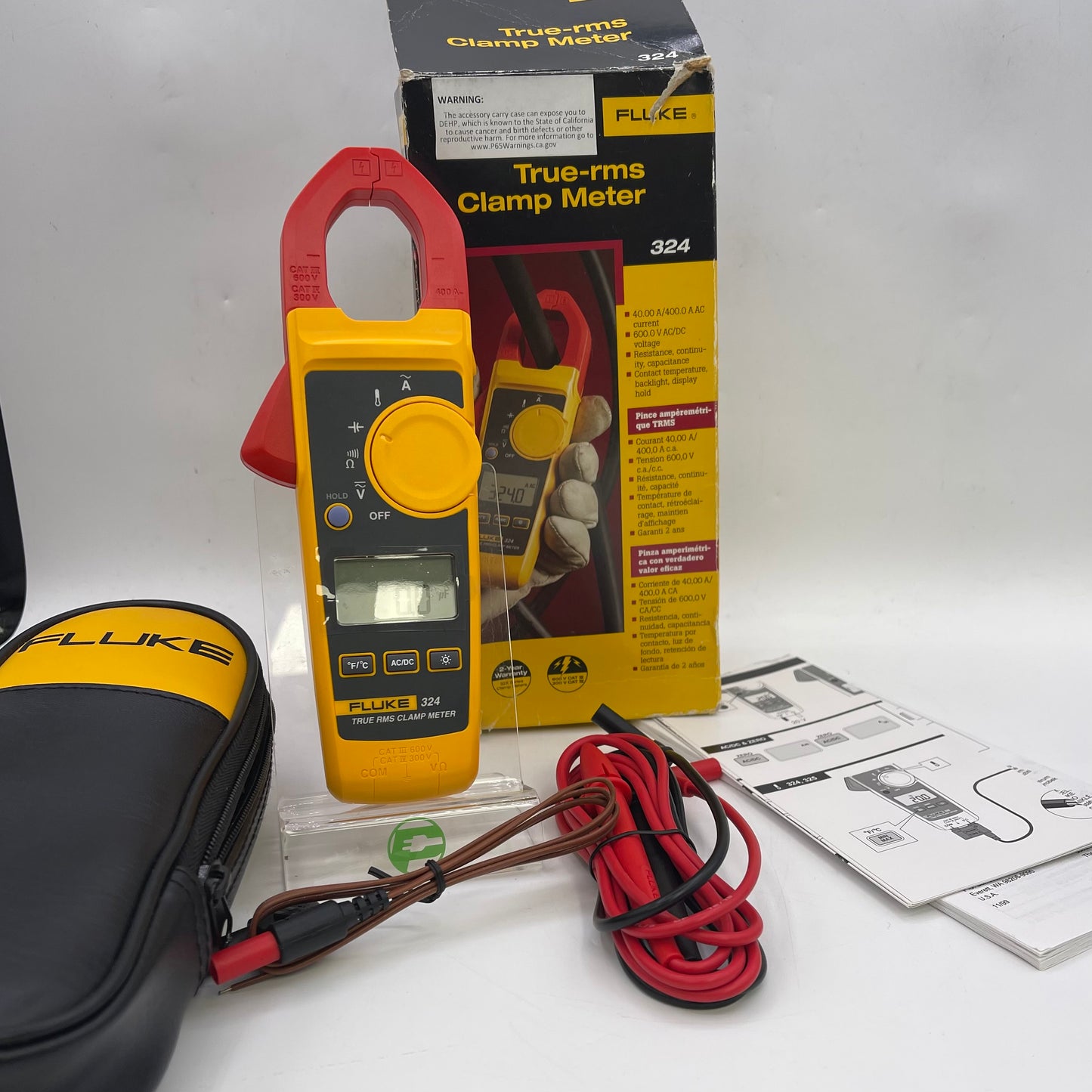 FLUKE True RMS Clamp Meter 324