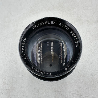 Prinzflex Auto Reflex Telephoto Prime Lens 135mm f/2.8 M42 Screw Mount READ