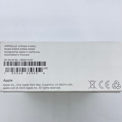 Apple AirPods 4th Gen ANC with MagSafe Charging Case A3056 A3055 A3059 MXP93LL/A