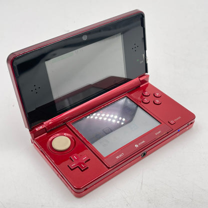 Nintendo 3DS Handheld Game Console Only CTR-001 Red