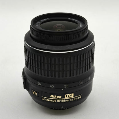 Nikon AF-S DX NIKKOR 18-55mm f/3.5-5.6 DX VR Standard Zoom Lens For F-Mount