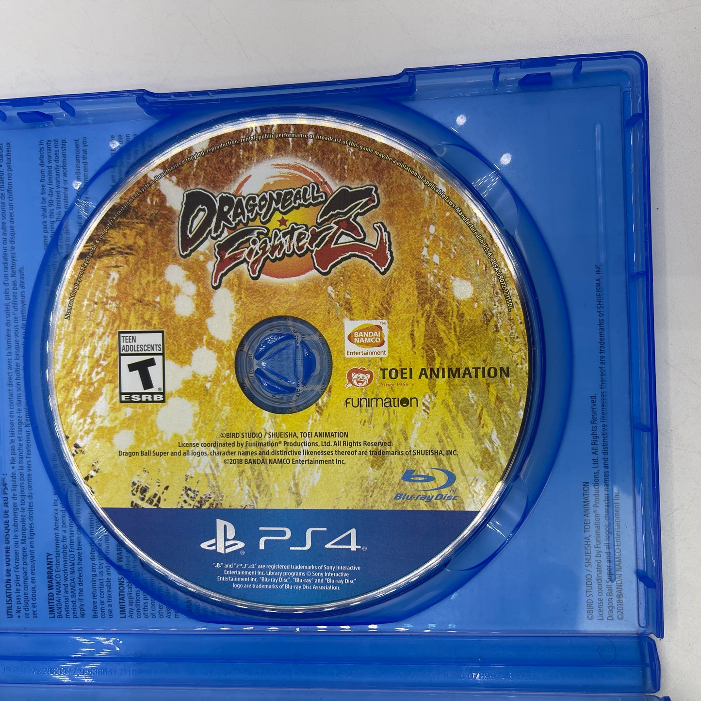 Lot of 2 Sony PlayStation 4 PS4 Games Dragon Ball Fighter Z | Scribble Nauts