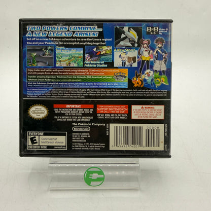 Pokemon Black 2 Version (Nintendo DS, 2012)