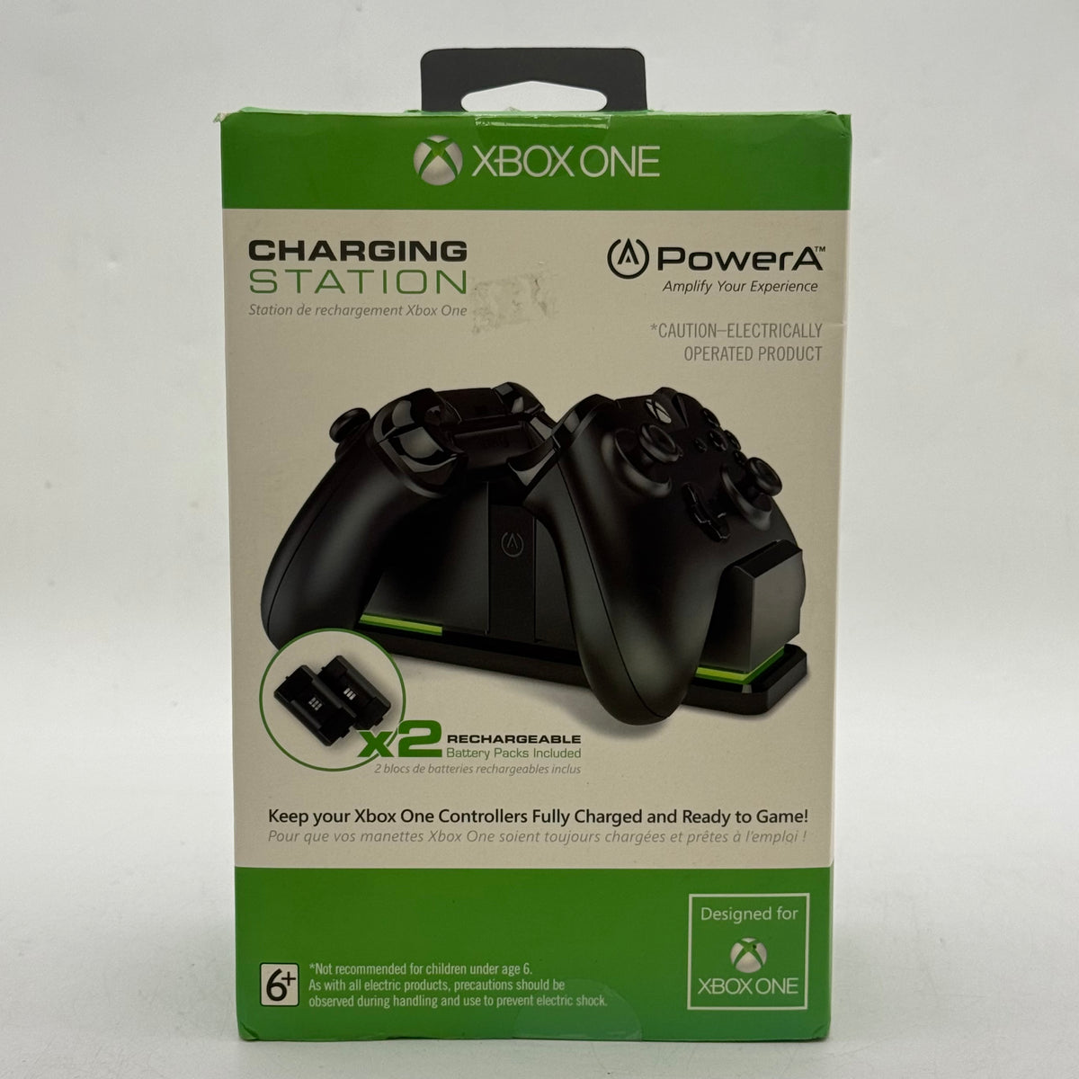 New PowerA Charging Station For Xbox One Black