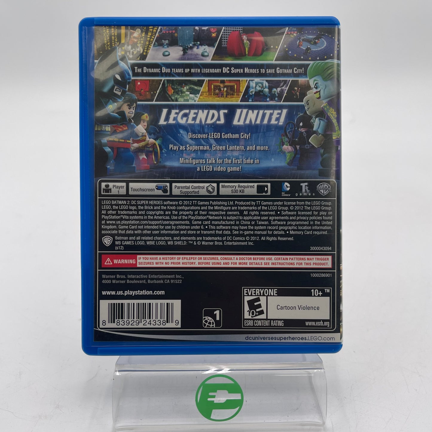 Lego Batman 2 DC Super Heroes (Sony PlayStation Vita PS Vita, 2012)