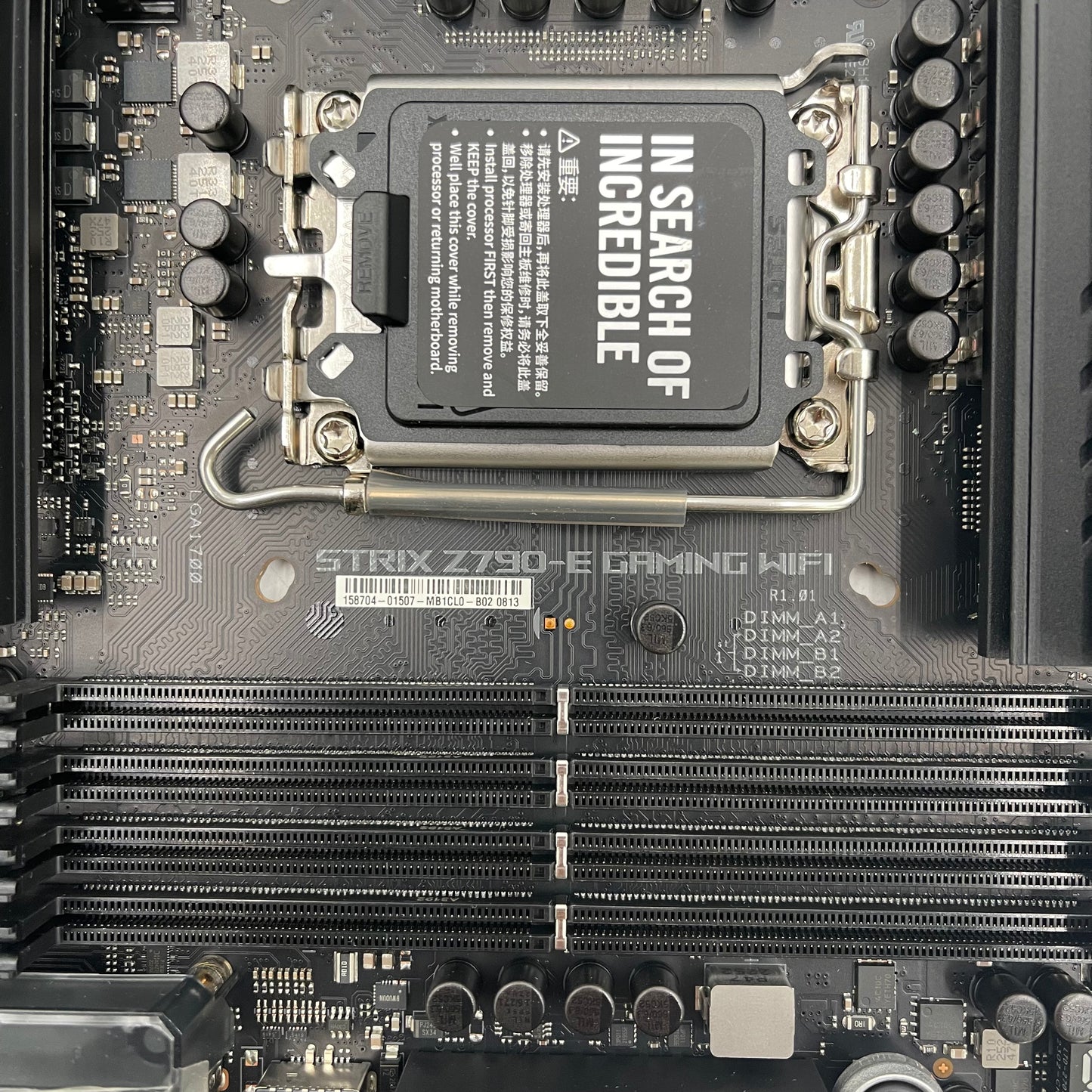 Asus Rog Strix Z790-E Gaming WIFI LGA 1700 ATX Intel DDR5 Motherboard