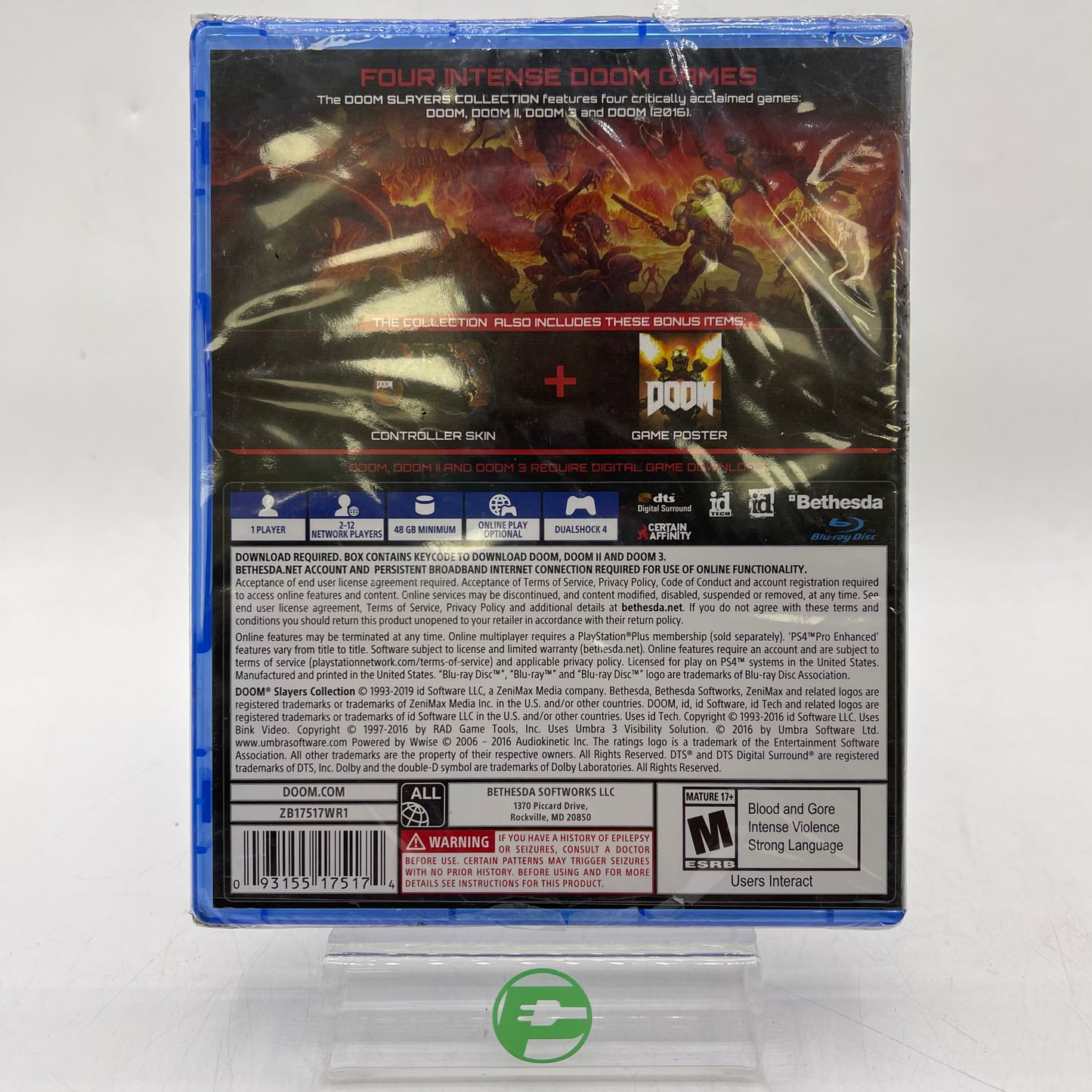 New Doom Slayers Collection (Sony PlayStation 4 PS4, 2019)