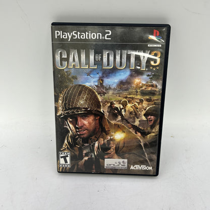 Call Of Duty 3  (Sony PlayStation 2 PS2,  2006)