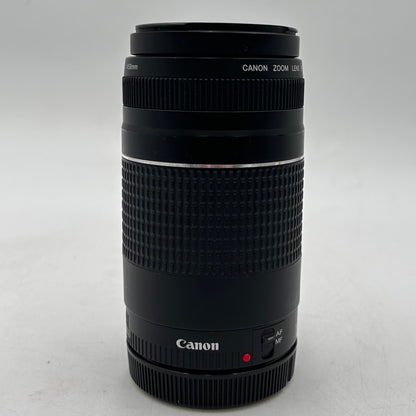 Canon EF Telephoto Lens 75-300mm f/4.5-5.6 III Zoom Lens