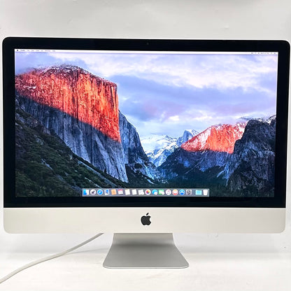 2015 Apple iMac 27" i7 4.0GHz 16GB RAM 128GB SSD Silver A1419