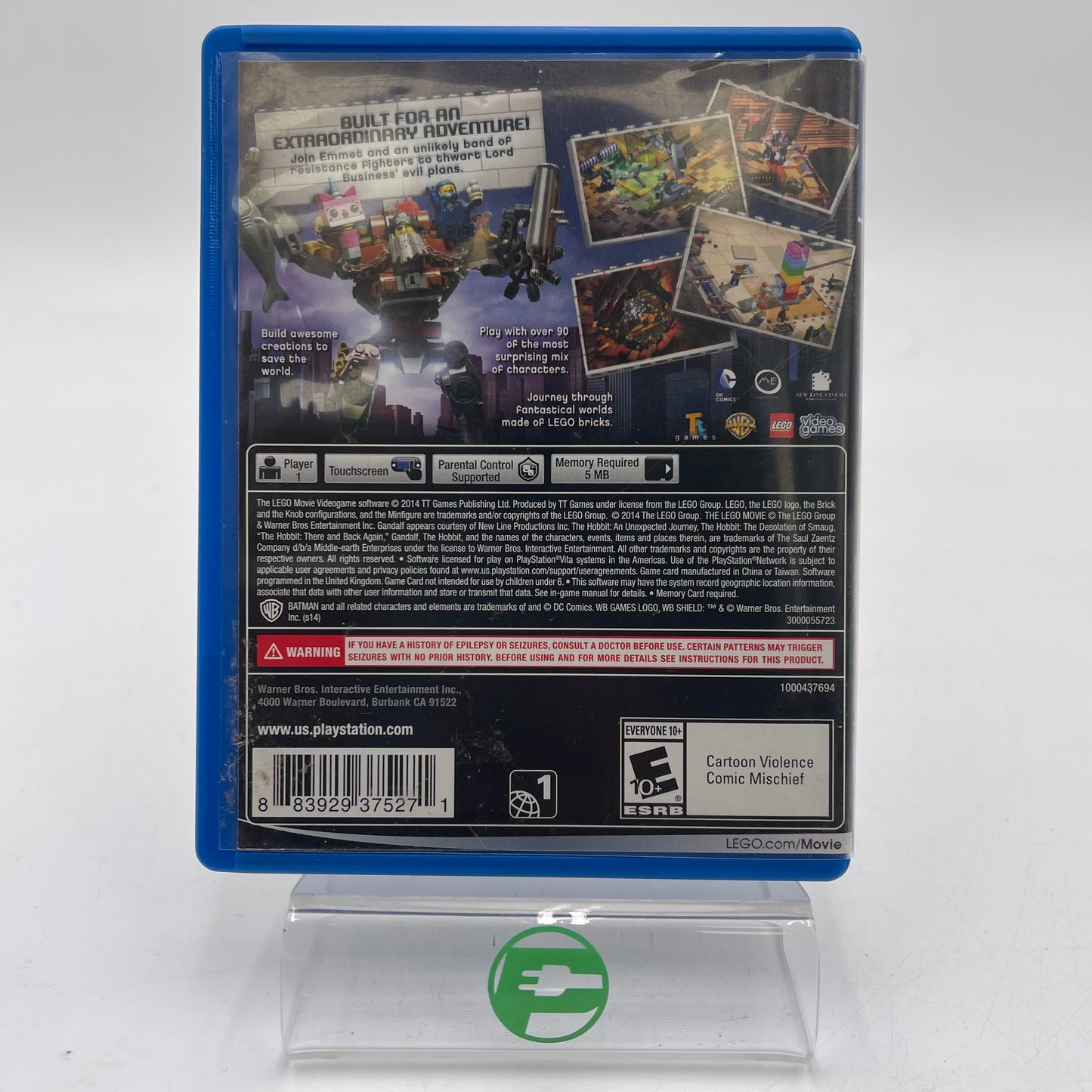 The LEGO Movie Videogame (PlayStation Vita PS Vita, 2014)