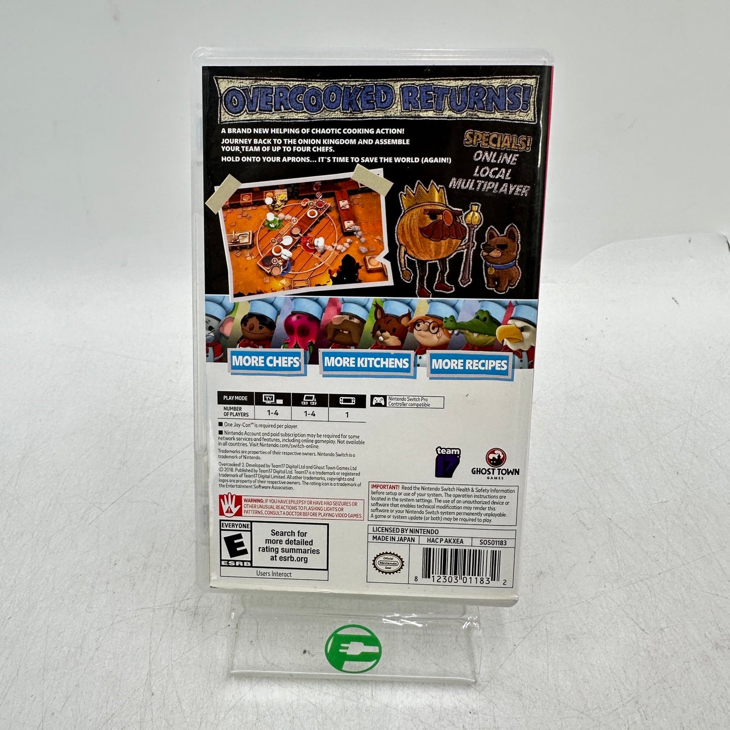 Overcooked 2 (Nintendo Switch, 2018)