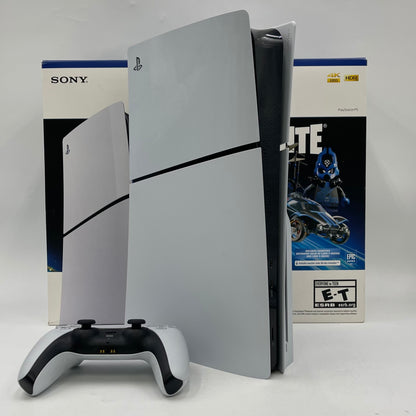 Sony PlayStation 5 Slim Disc PS5 1TB White Console Gaming System CFI-2015