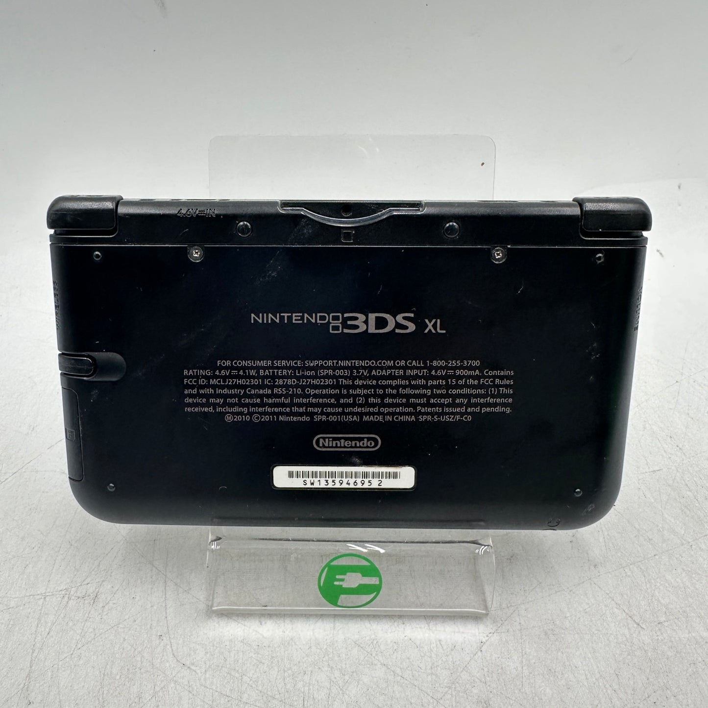 Nintendo 3DS XL Handheld Game Console Only SPR-001 Black