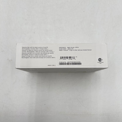 New Apple Magic Mouse A3204 White