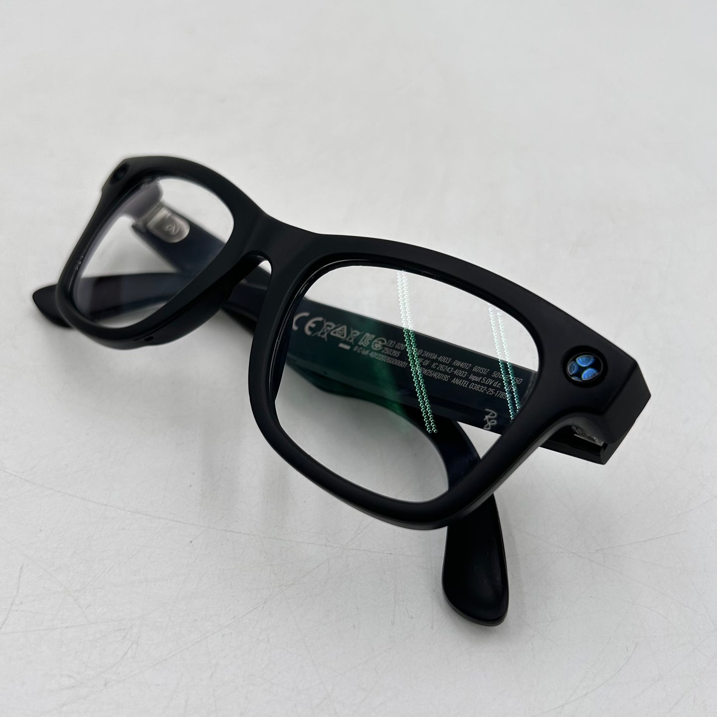 Ray-Ban Meta Wayfarer Gen 2 Matte Black Transitions RW4012 AI Smart Glasses