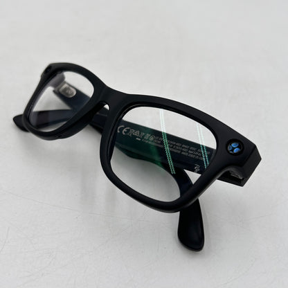 Ray-Ban Meta Wayfarer Gen 2 Matte Black Transitions RW4012 AI Smart Glasses