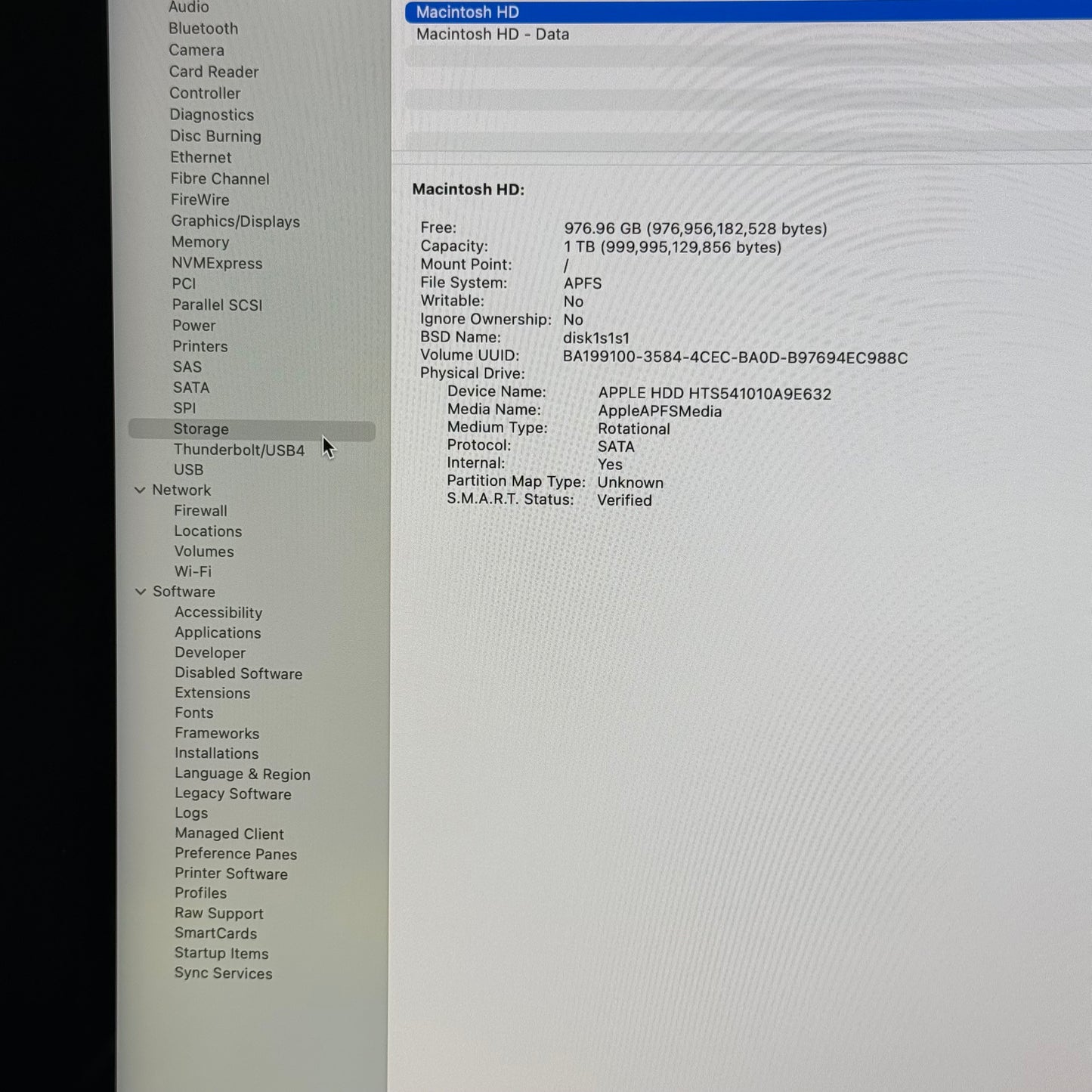 2019 Apple iMac 21.5" i3 3.6GHz 8GB RAM 1TB HDD Silver A2116