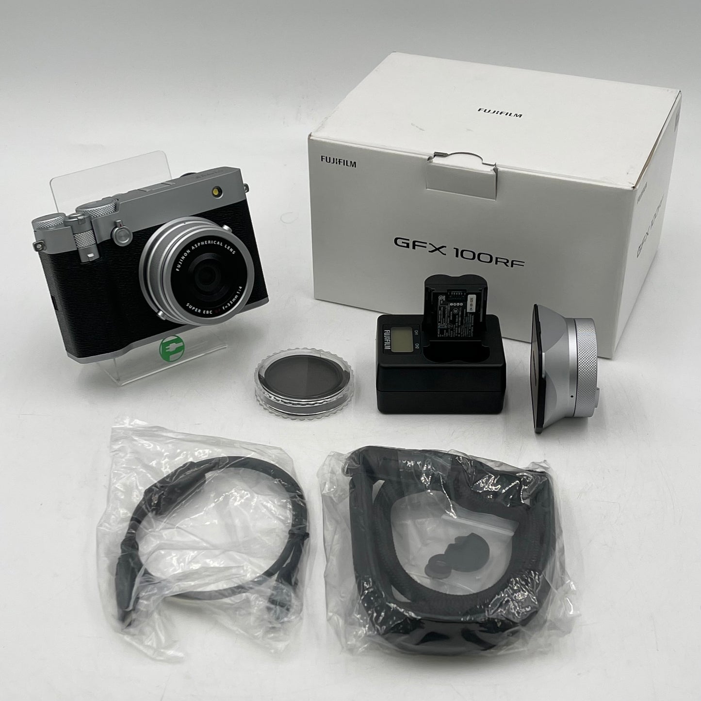 Fujifilm GFX 100RF FF240004 102MP Fixed Lens Medium Format Mirrorless Camera 