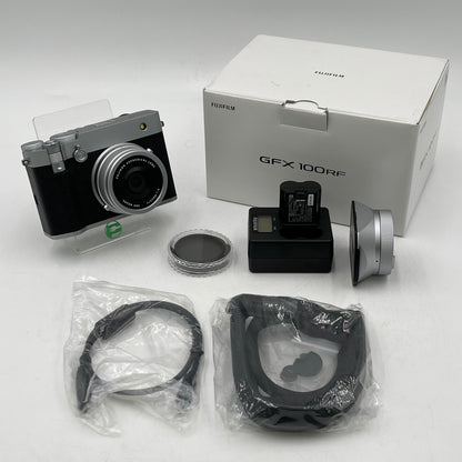 Fujifilm GFX 100RF FF240004 102MP Fixed Lens Medium Format Mirrorless Camera 