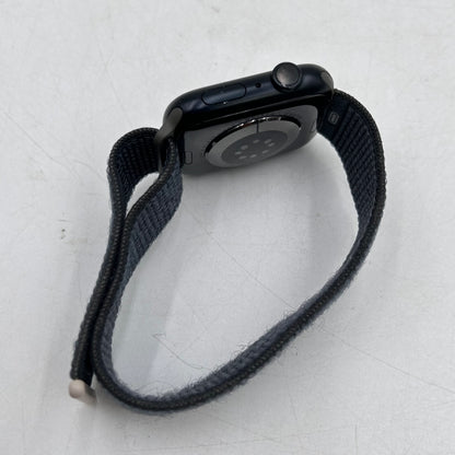 GPS Only Apple Watch Series 8 45MM Black Aluminum Dark Gray Sport Loop MNP13LZ/A