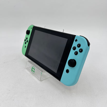 Nintendo Switch v2 Console Gaming System HAC-001(-01) Animal Crossing Edition