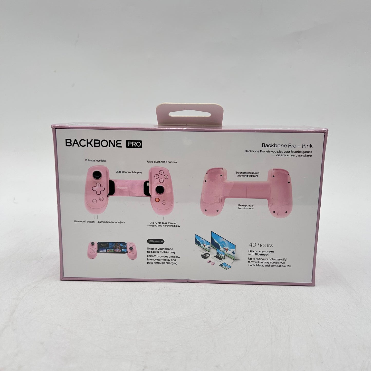 New Backbone Pro USB-C Mobile Game Controller BB-N1-M-T