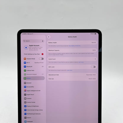 Unlocked Apple iPad Pro 13" M5 256GB Space Black ME7W4LL/A
