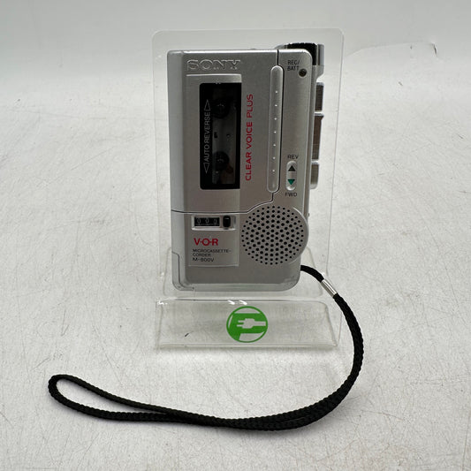 Sony VOR Micro-Cassette-Corder Dictaphone Voice Handheld Recorder M-800V